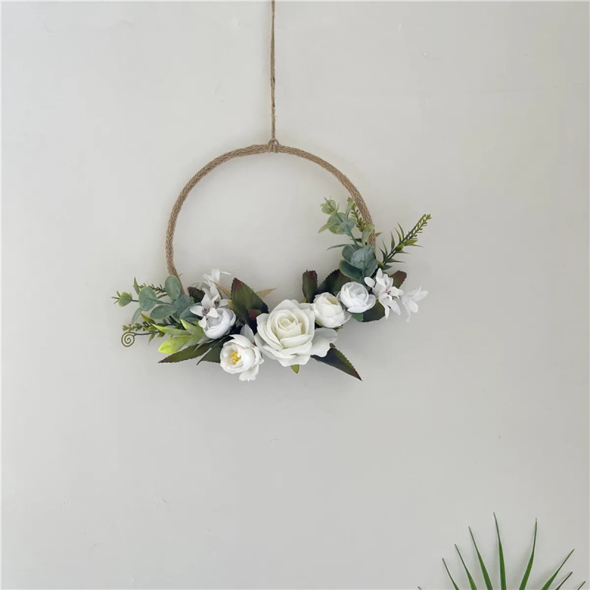 Rose Garland Wall Hanging Decor