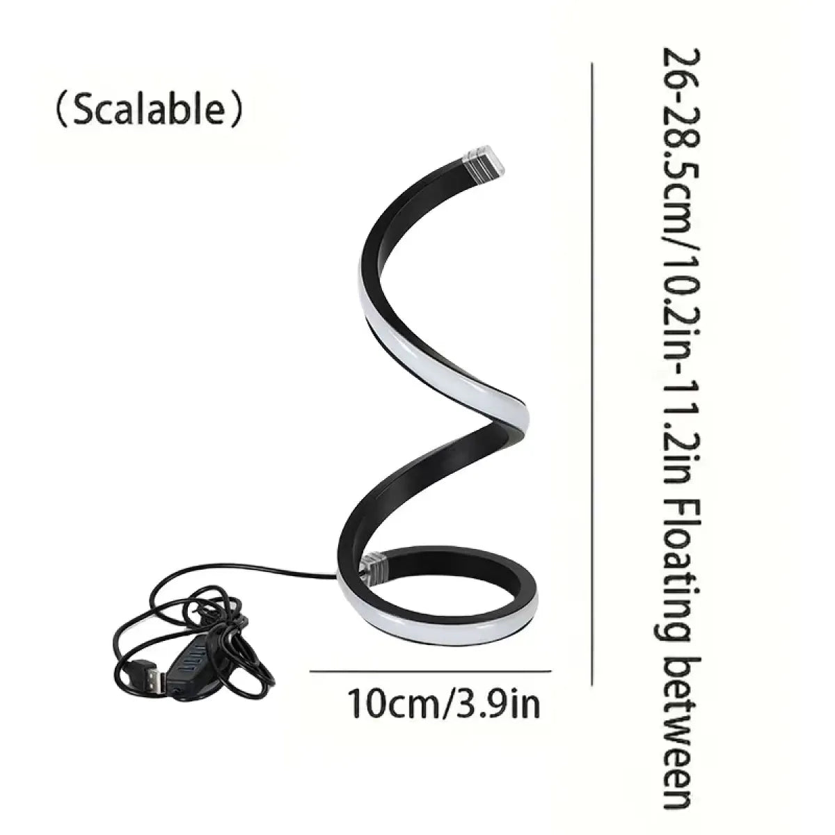 Creative Spiral LED Night Light