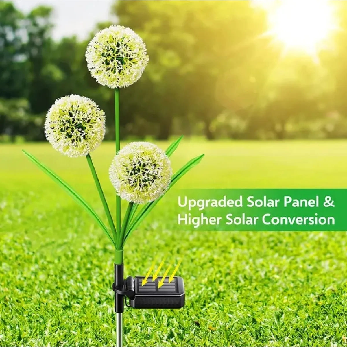 LED Solar Dandelion String Lights
