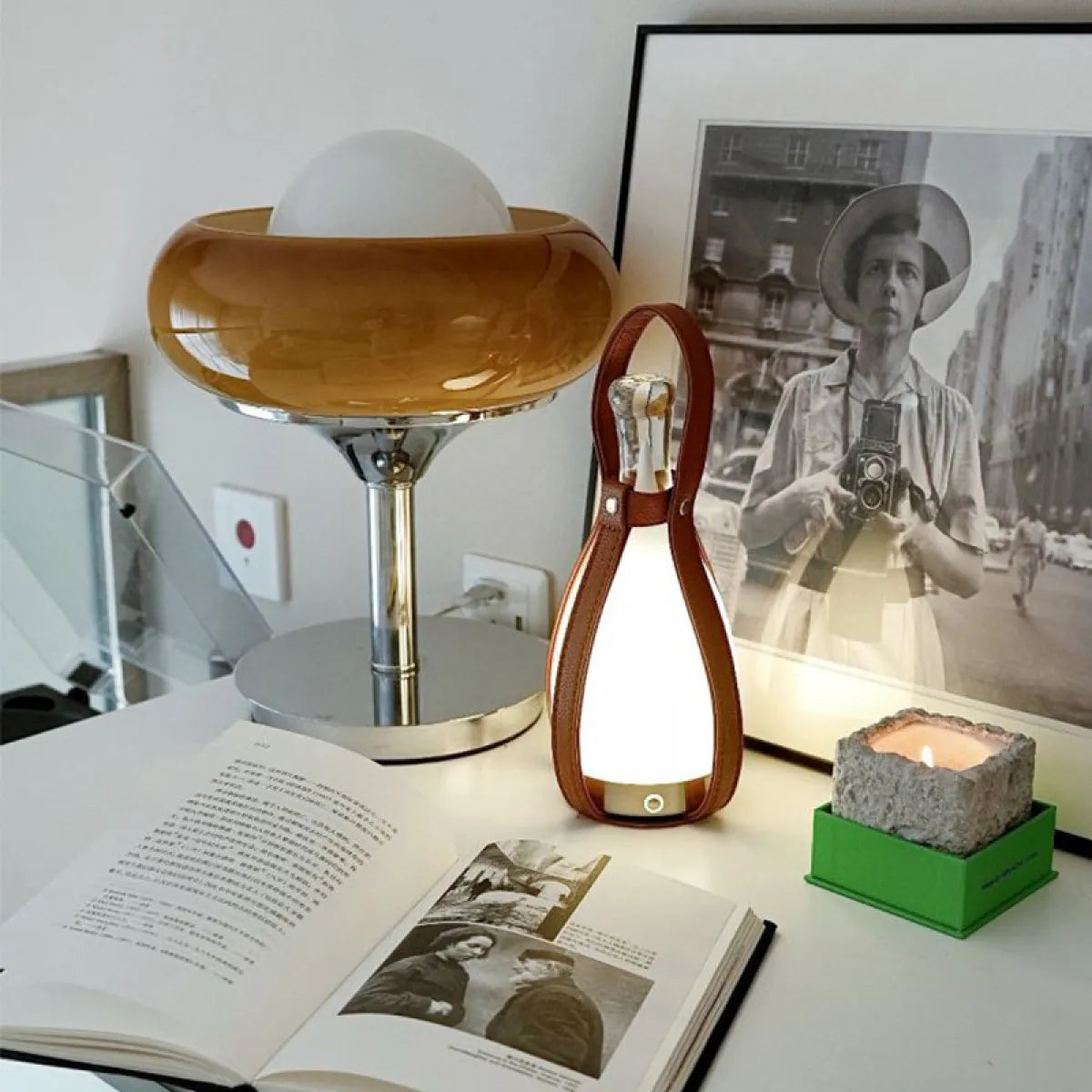 Portable Wine Bottle Bedside Lamp