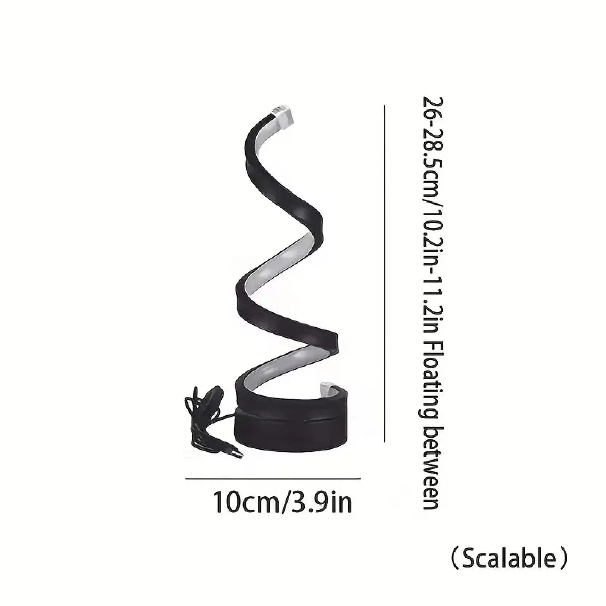 Creative Spiral LED Night Light