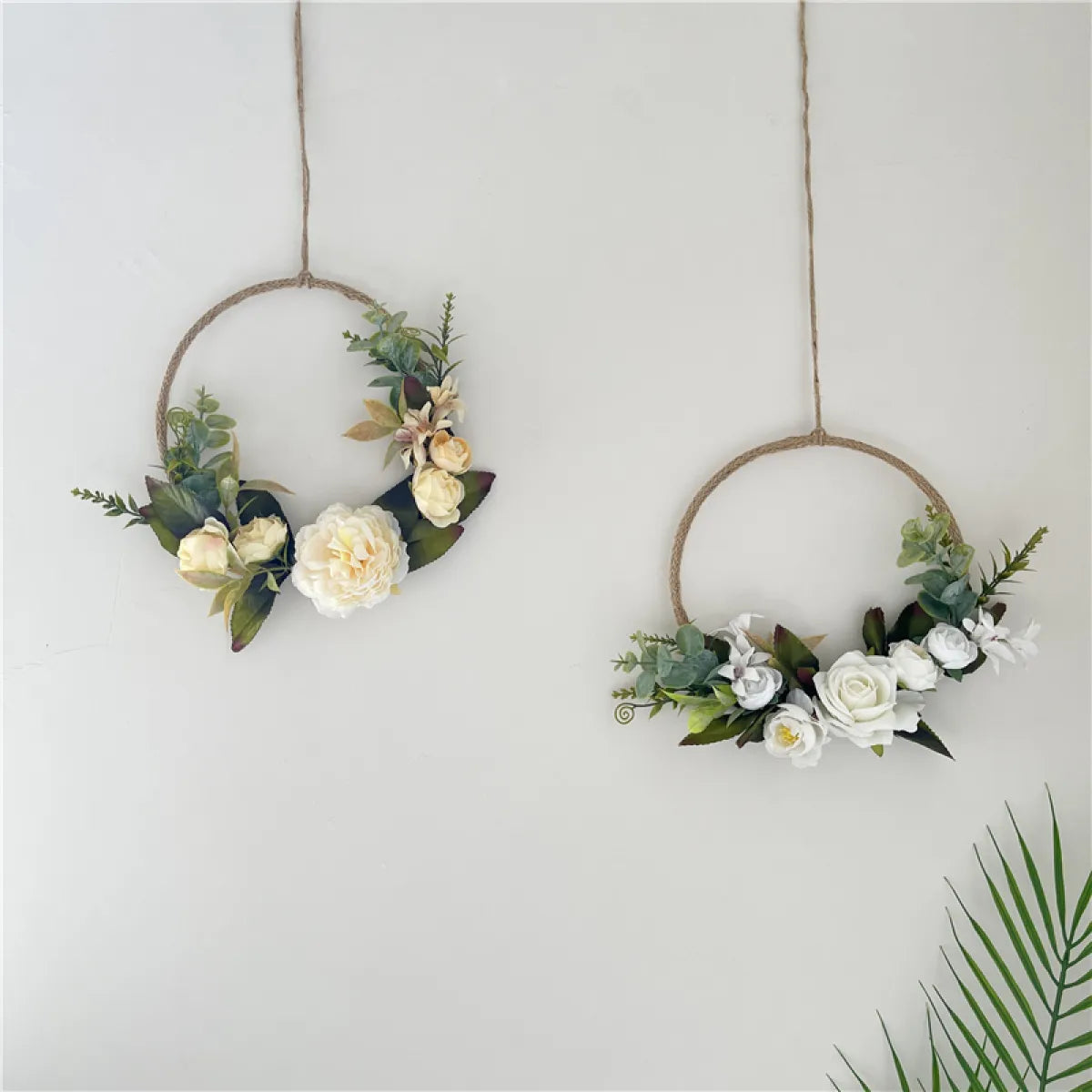 Rose Garland Wall Hanging Decor