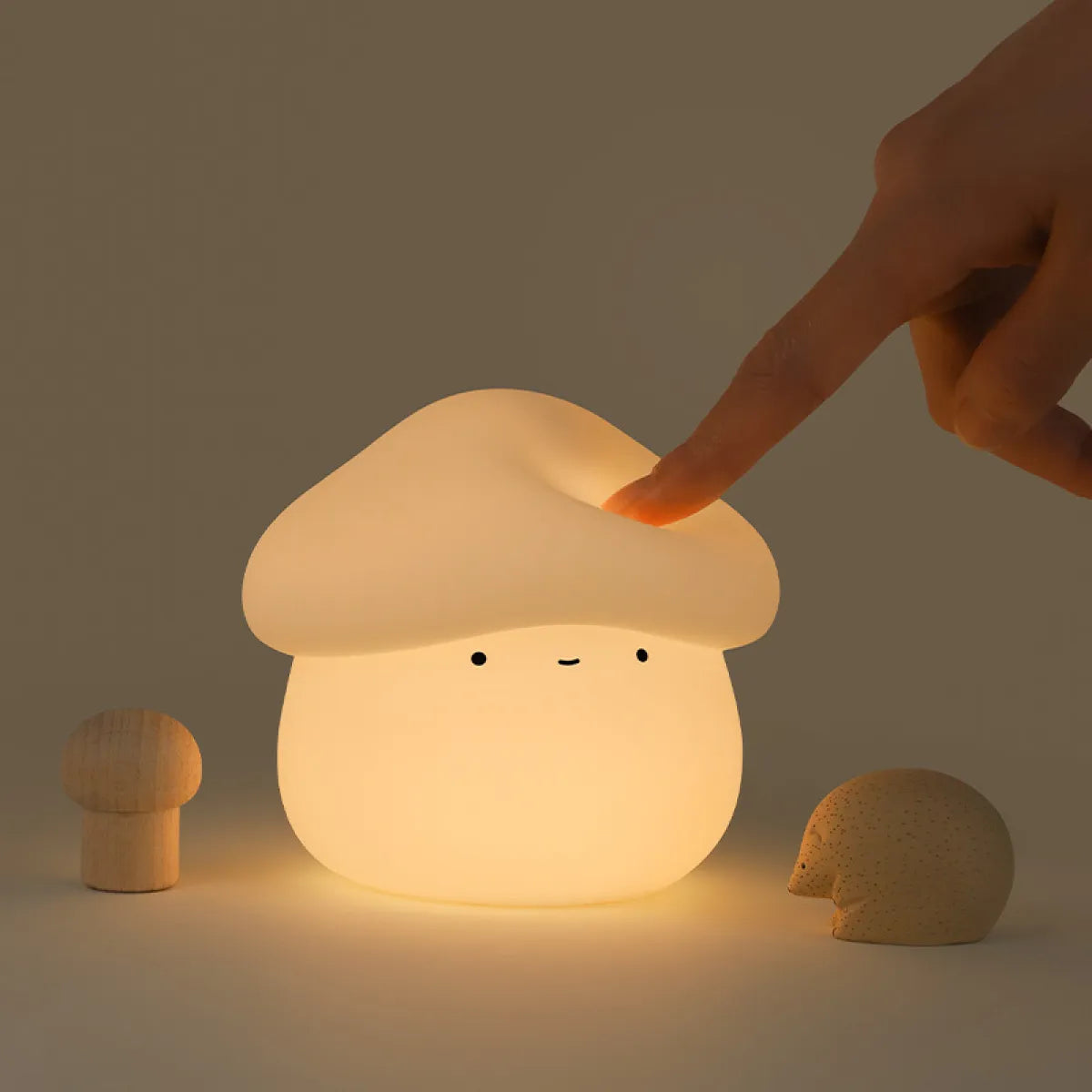 Small Mushroom Bedside Night Lamp