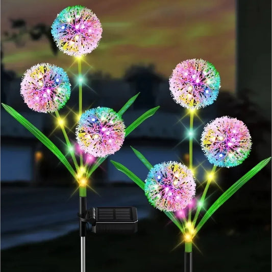 LED Solar Dandelion String Lights